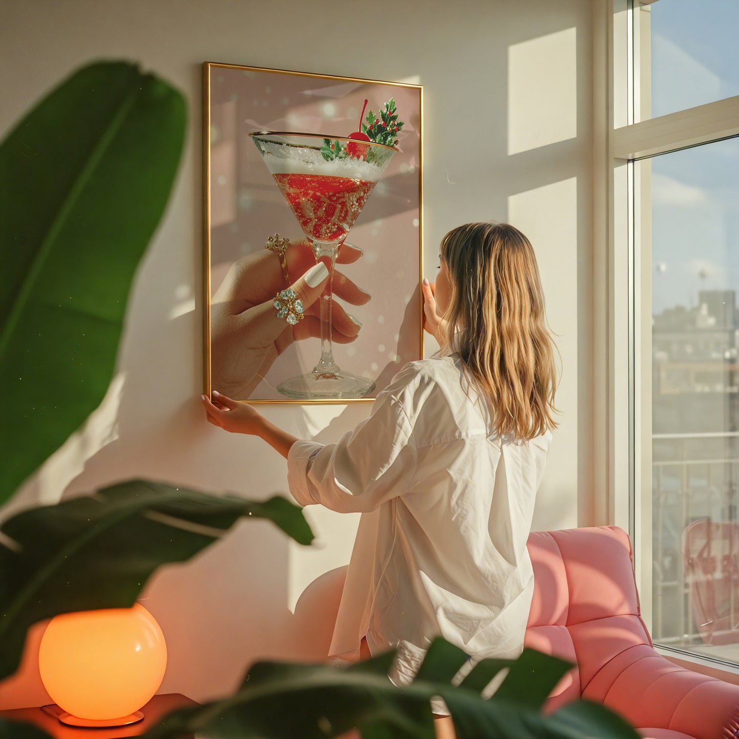 Festive Christmas Cocktail - Digital Print