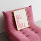 Pink All Is Well Uplifting Print - Digital Print
