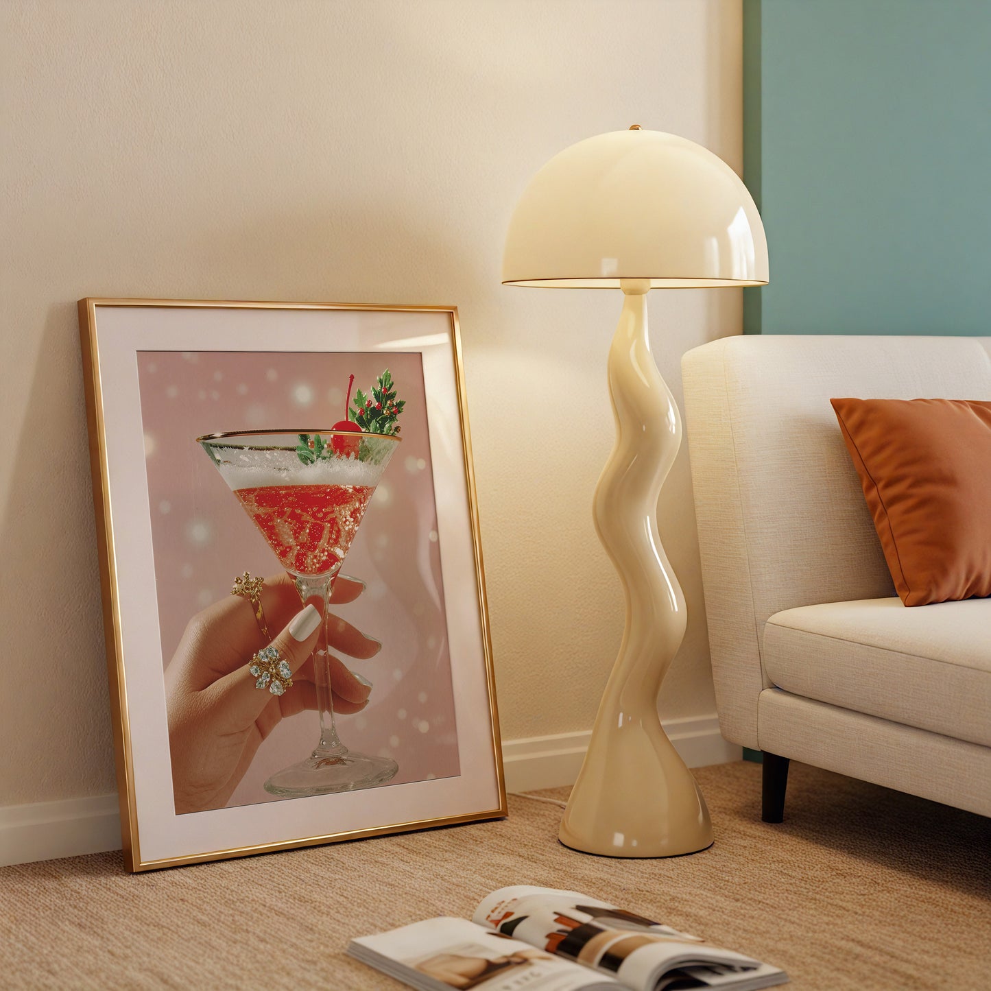 Festive Christmas Cocktail - Digital Print