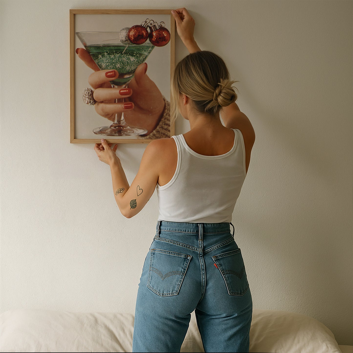 Christmas Ornament Cocktail - Digital Print