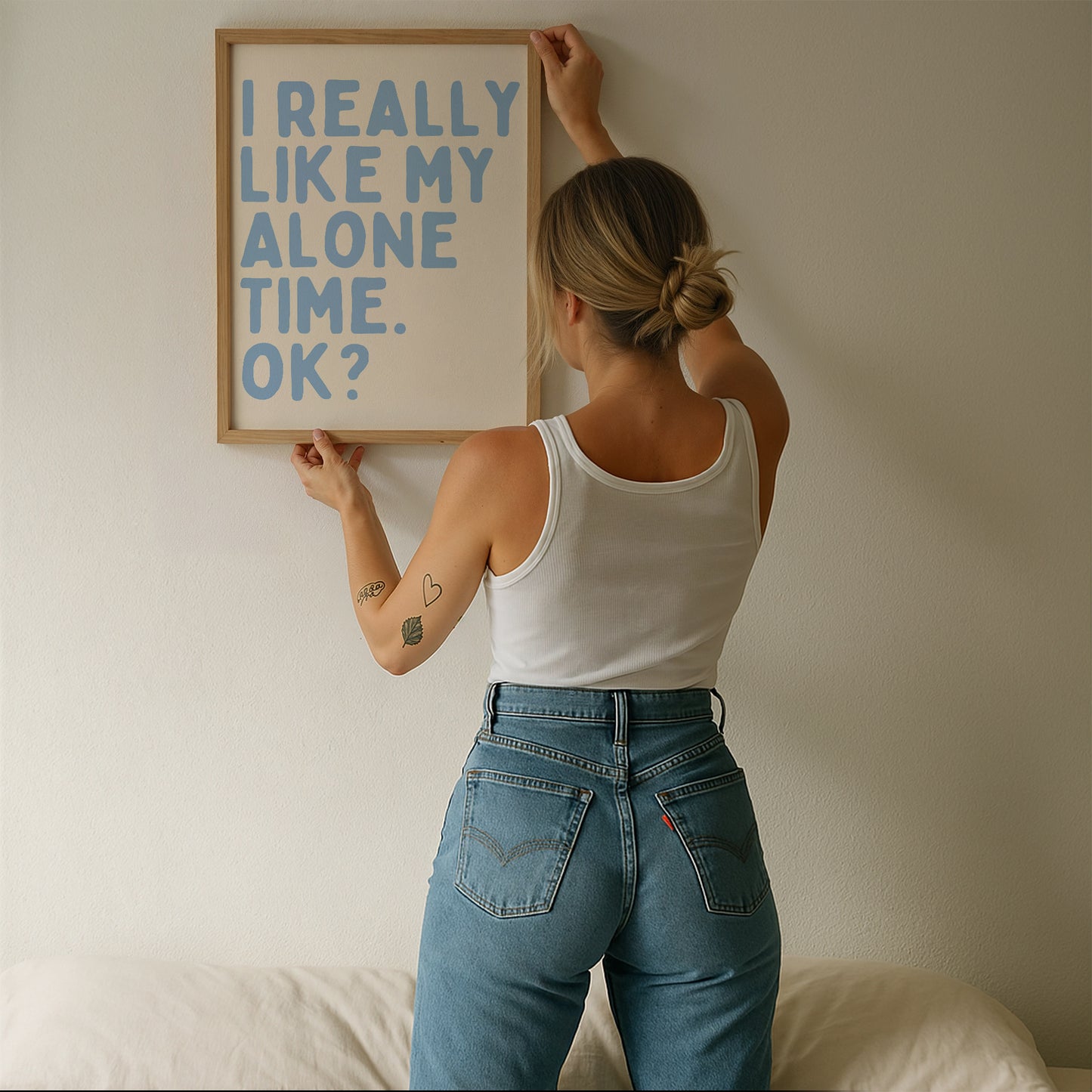 I Really Like My Alone Time OK — Digital Print