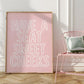 Have A Seat Sweet cheeks Cute Bathroom Print - Digital Print