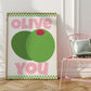 Cute Olive I Love You Print - Digital Print