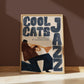 Cool Cats Jazz Poster- Digital Print