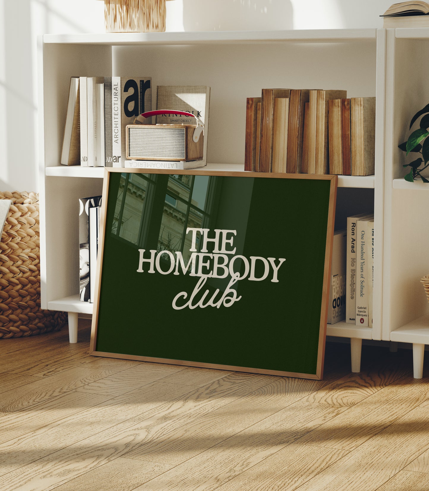 The Homebody Club — Dark Green Digital Print